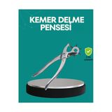 Sayarmarkt Deri Delme Pensesi 6 Uçlu Ayarlanabilir Kemer Delme Aleti Profesyonel Kullanım