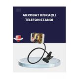 Sayarmarkt Güçlü Mandallı Akrobat Telefon Tutucu Masa Araç Uyumlu