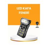 Sayarmarkt Kamp Ve Outdoor İçin Led Far 10 Saat Pil Sensörlü Manyetik