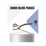 Sayarmarkt Kemer Delme Pensesi Çok Amaçlı 6 Farklı Delik Boyu Ayarlı Deri Delme Aleti