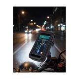 Sayarmarkt Kullanışlı Bisiklet Scooter Motosiklet İçin Su Geçirmez Telefon Standı 360 Derece Döner