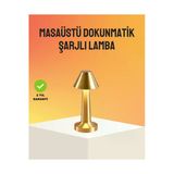 Sayarmarkt Modern Metal Masa Lambası 3 Işık Renkli Kademesiz Parlaklık Ayarlı