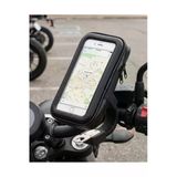 Sayarmarkt Su Geçirmez Motosiklet Scooter Telefon Standı Dokunmatik Ekranlı Bisiklet Tutucu