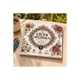 sayart ÇİÇEK MANDALA BOYAMA KİTABI (30 YAPRAK 21X21 ölçülerinde)