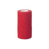 Sayberk 10 cm 4.5 mt Kırmızı Kendinden Yapışkanlı Bandaj