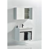 Saydam Banyo Atlas 80 cm Banyo Dolabı Takımı Alt Üst - Beyaz