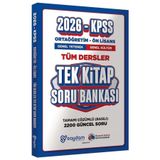 Saydam Yayınları Saydam 2026 KPSS Lise Ortaöğretim Ön Lisans Soru Bankası Tek Kitap Çözümlü