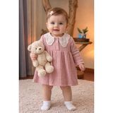 Saye Kids Kız Bebek Elbise - 12 - 18 Ay - 03 Pembe