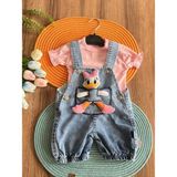 Saye Kids Kız Bebek Tatlı Salopet - Pembe - 6 Ay