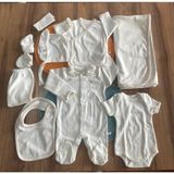 Saye Kids Yenidoğan 10LU Hastane Çıkış Seti - Beyaz-002