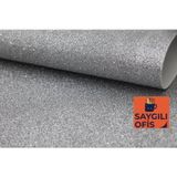 SAYGILIOFİS ( GÜMÜŞ) Yapışkanlı Simli Eva 50x70 cm 1 Adet Simli Yapışkanlı Eva Süngeri