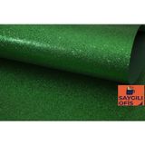 SAYGILIOFİS ( YEŞİL ) Yapışkanlı Simli Eva 50x70 cm 1 Adet Simli Yapışkanlı Eva Süngeri