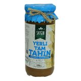 Saygın 500 gr Kepekli Susamdan Yerli Tam Tahin Cam Kavanoz
