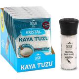 Saygın Kristal Öğütmelik Kaya Tuzu 6 x 500 gr + Kristal Kaya Tuzu Değirmenli 110 gr - 3,1 kg