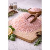 Saygın Tuz Rafine Edilmemiş Doğal Himalaya Kristal Kaya Tuzu - Sofrada Öğütme / İri Taneli - Paketli 5 kg