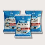 Saygın Tuz Rafine Edilmemiş Doğal Kristal Kaya Tuzu - Sofrada Öğütme / İri Taneli / Paketli 500 gr X 3 adet - 1,5 kg