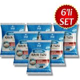 Saygın Tuz Rafine Edilmemiş Doğal Kristal Kaya Tuzu - Sofrada Öğütme / İri Taneli / Paketli 500 gr X 6 adet - 3 kg