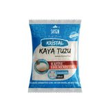 Saygın Tuz Rafine Edilmemiş Doğal Kristal Kaya Tuzu - Sofrada Öğütme / İri Taneli - Paketli 500 Gr