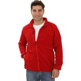Saygınlar Mont Polar Cep Fermuarlı - Kırmızı - 2XL
