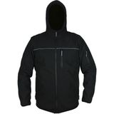 Saygınlar Mont Softshell Kapşonlu - Soft Shell Siyah