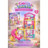 Sayıcı Kids Lola’nın Tatil Evi – Renkli Mobilyalı Çocuk Oyuncak Evi, 3+ Yaş, Yerli Üretim & Güvenli İçerik
