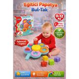 Sayıcı Kids Papatya Bul-Tak + Bultak LEGO + Eğitici Oyuncak + Motor Beceri + 0-3 Yaş Oyuncak