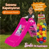Sayıcı Kids Pembe Ilk Kaydırağım + Havuz Topları - Sayıcı Kids PEMBE İlk Kaydırağım + Havuz Topları
