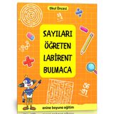 Sayıları Öğreten Labirent Bulmaca Kitabı