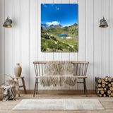 Sayılarla Boyama Hobi Seti Renkli Baskı 60x75 cm: Karadeniz'den Doğa Manzarası 2
