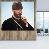 Sayılarla Boyama Hobi Seti Renkli Baskı 80x100 cm: Atatürk