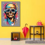 Sayılarla Boyama Hobi Seti Renkli Baskı 80x100 cm: Hipskeletor