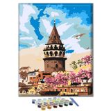 Sayılarla Boyama Seti - Galata Kulesi