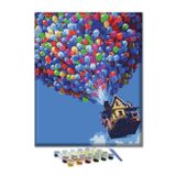 Sayılarla Boyama Seti - Renkli Balonlar