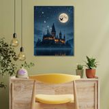 Sayılarla Boyama Seti Sihir Yolu 50x65 cm Harry Potter Büyülü Kale