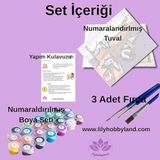 Sayılarla Boyama Seti Sihir Yolu 50x65 cm Harry Potter Fısıltılı Söğüt