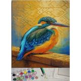 Sayılarla Boyama Tuval Seti Fırça Boya Dahil (Çıtalı) 40X50 cm - YALI ÇAPKINI