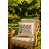 Saymine Good Vıbes Model Punch Kırlent Kılıfı