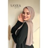 SAYRA Çıtçıtlı Şal Pratik Kullanım Günlük Şık İthal Kumaş