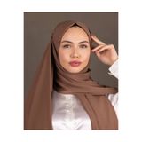 SAYRA Shawl Kadın Açık Kahverengi Mıknatıslı Şal