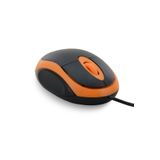 Saywin Kablolu Optik Mouse Siyah Turuncu Renk Ev ve Ofis Kullanımına Uygun Kablolu Bilgisayar Faresi SN390