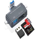 Saywin Usb Ligtning Type-C Girişli Kart Okuyucu Multi Otg Usb C Adapter Sd Tf Micro Card Reader
