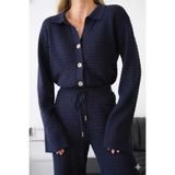 SAYZEN YOUR SHİNE MODERN CEKET PANTOLON ALT-ÜST TAKIM Lacivert Standart