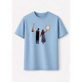 Saz Def T-Shirt - Açık Mavi
