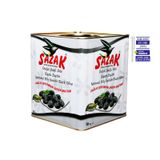 Sazak Yağlı Sele 351-380 KB Siyah Zeytin Teneke 10 KG