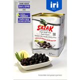 Sazak Zeytin Zeytinyağı Siyah Zeytin Yağlı Sele Zeytin Iri Kalibre 3.7 Kg Net (261-290 M) Doğal Fermente Doğal Zeytin