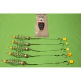 Sazan Avı 30 Gr Yaylı Karışık Rig Takımı Hamur Unlu (5'Li Set)