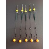 Sazan Rig Takımı 5 Takım Küspe Aparatı Dahil Sarı Pop 5 Takım