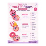 SAZE Pretty Pinky Cupcake Dondurma Donut Makyaj Seti 3+ Yaş Çocuk Makyaj Oyuncağı 1 ADET FİYATIDIR
