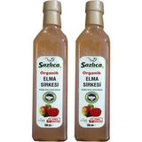 Sazlıca Elma Sirkesi 2'li 500 ml - 1 lt