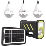 Sb Shopping Gd-12 Solar Panelli 3 Ampullü Solar Işıldak Fener
